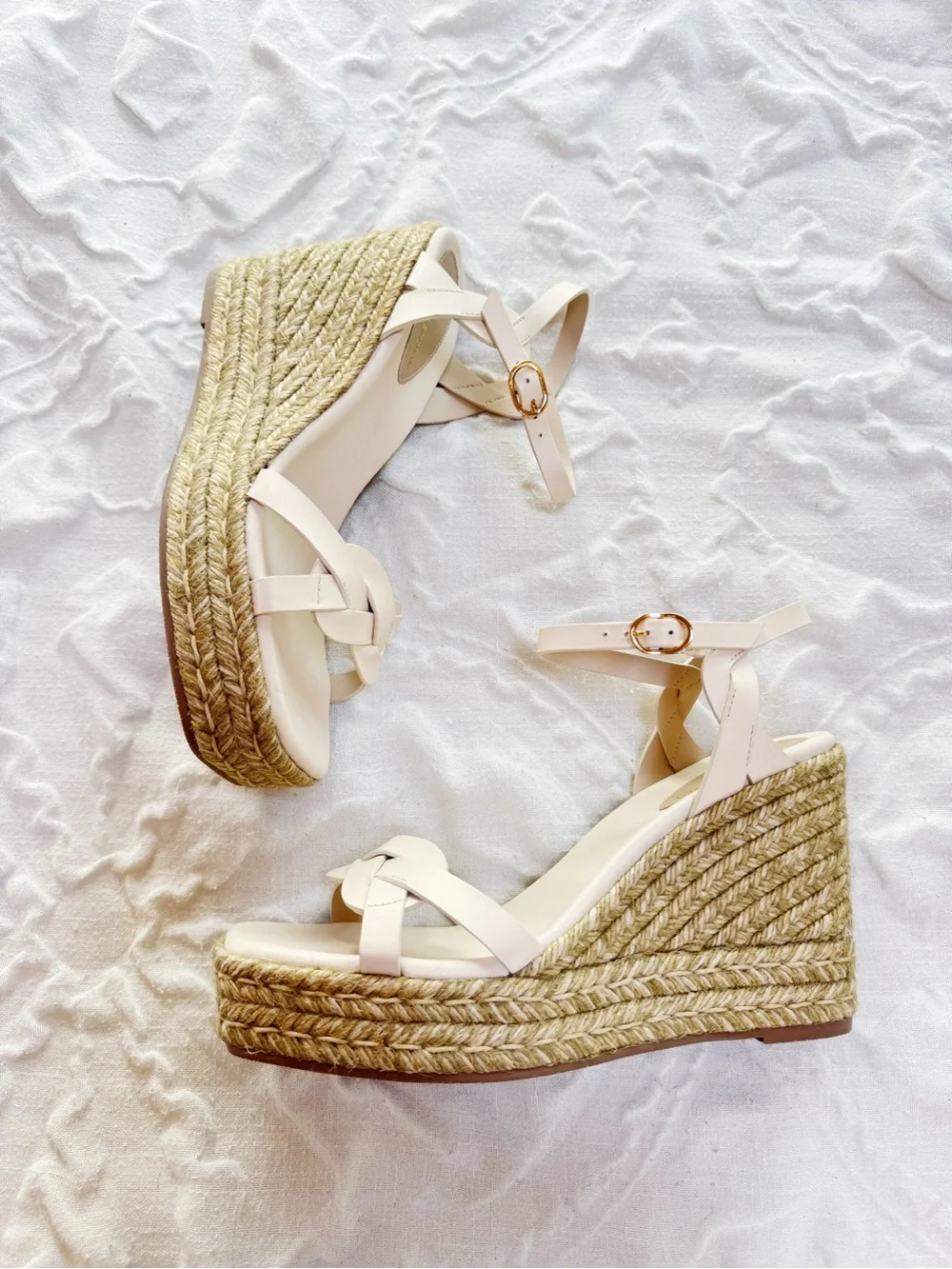 Stuart Weitzman Braida Wedge Sandal Size 10 New - Picture 3 of 12